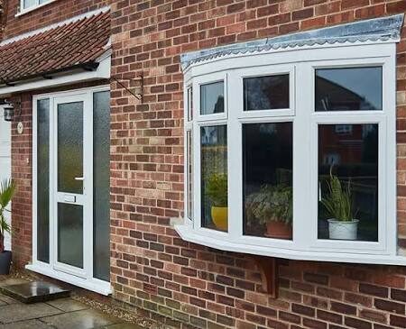 White uPVC Bay Window Replacement Unit 1500x1200mm