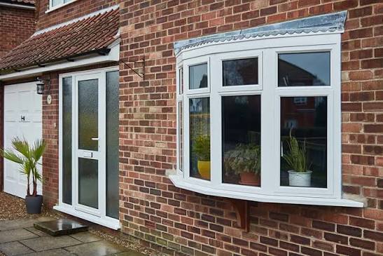 White uPVC Bay Window Replacement Unit 1500x1200mm